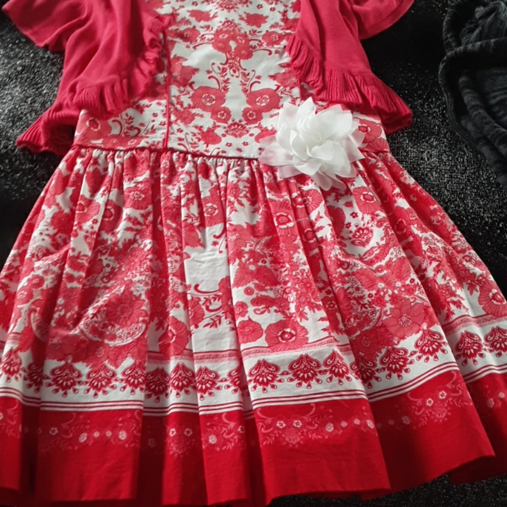 Dress size 8 with cover up